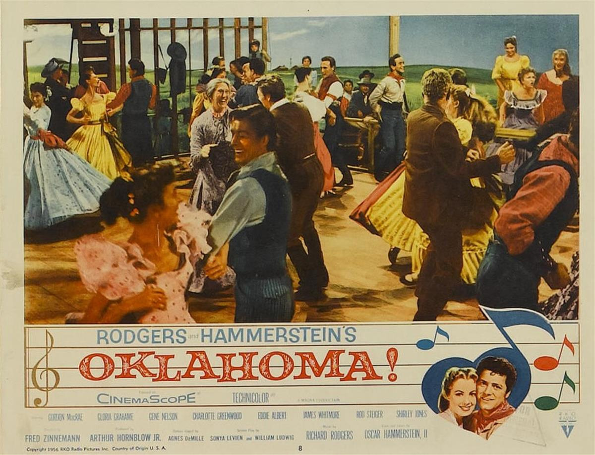 Oklahoma! (1955 film placard) 3